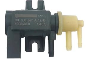 Amrxuts 1K0906627A Turbo Boost Pressione Controllo Elettrovalvola adatta per Audi A3 per A4 TT Fit per Seat Alhambra Altea Cordoba per Ibiza 3 4 Leon Toledo misura per Skoda Octavia ROOMSTER Superb