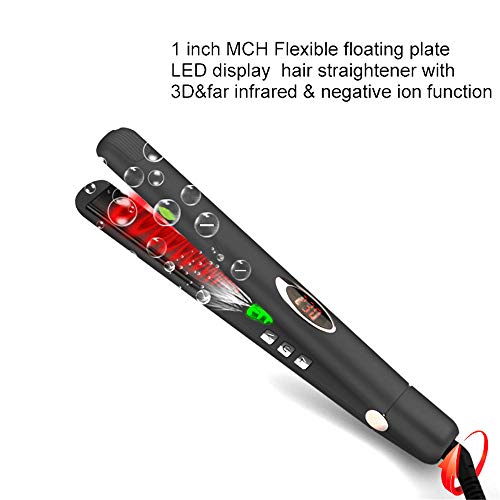Negative Ion Hair Straightener Infrared Ceramic Electric Splint Does Not Hurt Hair Straight Hair Curly Hair Dual-Use Straightening Board Black reviews Negative Ion Hair Straightener Infrared Ceramic Electric Splint Does Not Hurt Hair Straight Hair Curly Hair Dual-Use Straightening Board Black