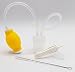 Baby Nasal Aspirator - Snot Sucker for Removing Mucus Gently with Soft Silicone Tip - Congestion Relief - Comes with Suction Pump + Infant Nose Cleaning Tweezers - Cleaning Brush - By Simbie