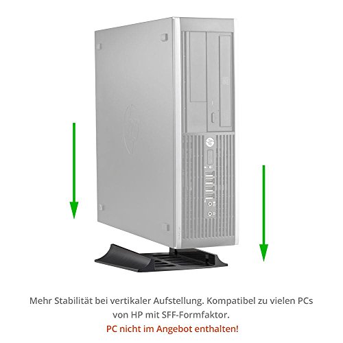 HP 2009 SFF Tower-Standfuß (schwarz. VN569AA, für 6000, 6200, 6300, 8000, 8100, 8200, 8300 Elite SFF PCs) - 2