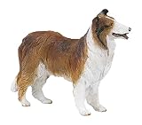 collie hund Kreiert, bemalt, entwickelt in Frankreich
