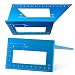 Produktbild Aluminium-Legierung Holzbearbeitungs-Lineal, Multifunktional, 45/90 Grad-Winkel, Winkelmesser, COD
