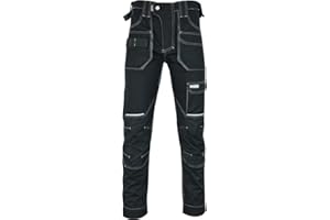 MS9 Mens Cargo Combat Slim Fit Stretch Spandex Elasticated Flexible Work Working Trouser Trousers Pants Jeans