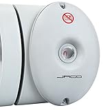 Jago Wickeltisch-Heizstrahler mit 600 Watt Leistung bis 45 Grad ausrichtbar und vor Spritzwasser geschützt - 5