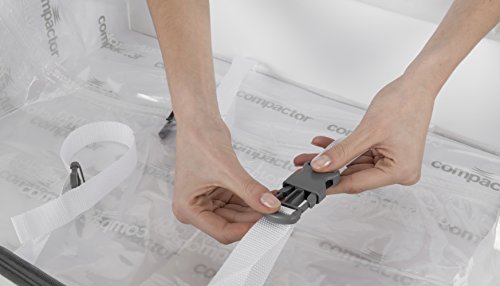 Compactor RAN3592 Unterbettkommode mit Vakuumbeutel, 50 x 65 x 15,5 cm, weiß - 8