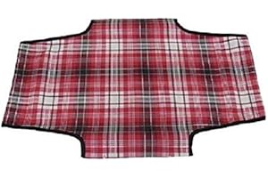 Leopet Telo di Ricambio per BRANDINA Fissa per Cani, in Tessuto Oxford Waterproof, AntiGraffio e ad Alta Resistenza (60x100 cm, Mimetico Rosso)