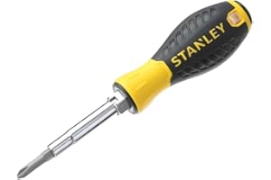 Stanley Sta068012 Śrubokręt, Czarny/Żółty, 27.2 x 7.6 x 4 cm