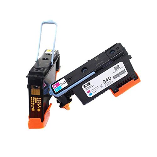 Hrph Neuer 940 Druckkopf Schwarz / Gelb C4900A + Cyan / Magenta C4901A für HP 8000 8500 - 4