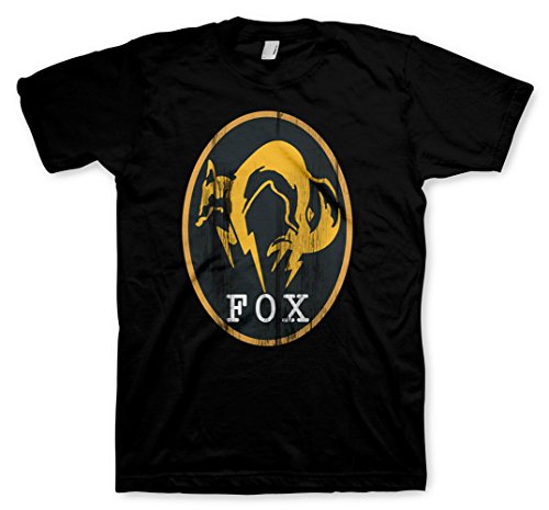 Preisvergleich Produktbild T-Shirt Metal Gear Solid 5 - FOX [schwarz, L]