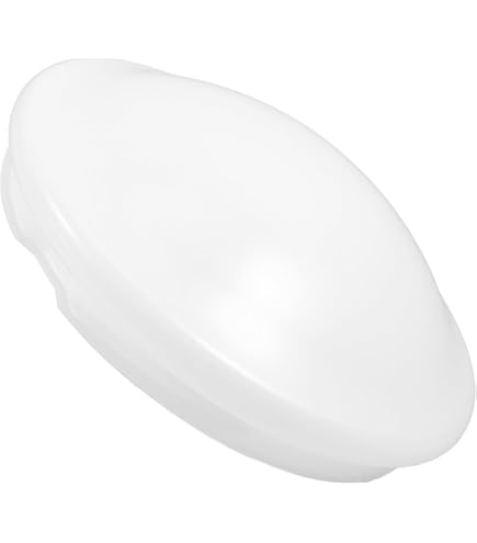 Paralume Westinghouse 8705140 - Vetro Opalino Frosted, Forma A Fungo, Bianco, Per Lampade E Ventilatori - Foto 7