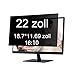 Produktbild Xianan Widescreen Blickschutzfilter Blickschutzfolie Privacy Screen Folie Blickschutz Sichtschutz für 16:10 Laptops Notebooks Sichtschutzfolie (22" Widescreen)