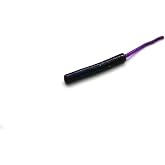 Black Minnow Fujin Baby Worm Fjbb03 5,2Cm Floating Purple Glow