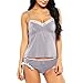 Produktbild Damen Dessous Weihnachten Luckycat Womens Plus Size Wimpern Dessous Bodydoll V Ausschnitt Spitzendetails Pyjamas Set Nachtwäsche Unterwäsche Reizwäsche Dessous-Sets