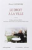 Le droit à la ville