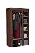 HomeBi Iris Collapsible Wardrobe in Brown, Virgin Durable Plastic Connectors, Suitable for daily uses 39inch Wide and 68.5inch Height RS.2199.00