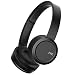 Produktbild JVC HA-S50BT-B-E  Bluetooth On-Ear-Kopfhörer mit kompakter, faltbarer Bauweise, Neodym-Magnet und weich gepolstertes Kopfband schwarz