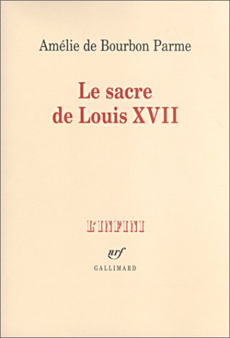 couverture de : Le sacre de Louis XVII