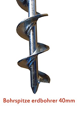 Erdbohrer 40mm für Akkuschrauber - 2