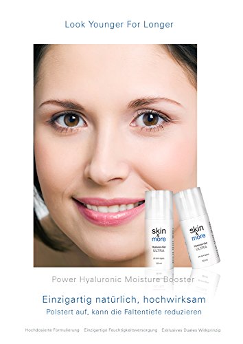 Hyaluron-Gel Skin&More Proseries Ultra 30 ml: Hyaloronsäure Konzentrat für die intensive Anti-Aging Gesichts-Pflege, Augen-Pflege und Haut-Pflege, Serum Hyaluronsäure - 4
