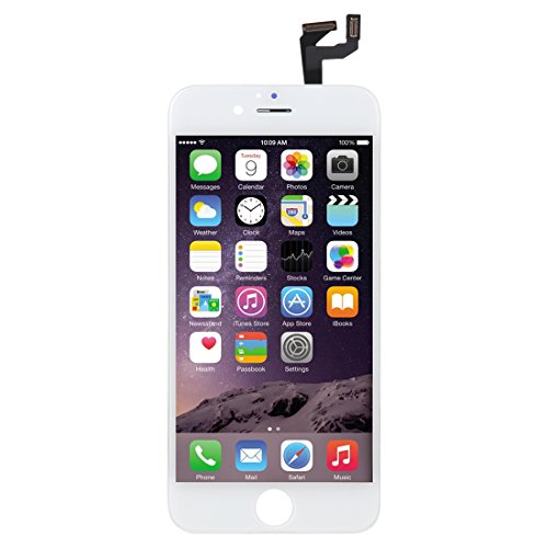 KXC ST LCD Touch Screen Digitizer Display Replacement Full Set with Tools and Glass screen protector For iphone 6S (4.7 inch) White