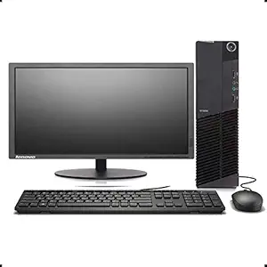 (Renewed) Lenovo ThinkCenter M93P Desktop (4th Gen Core i5 4570/8 GB/500 GB HDD/Windows 10/MS Office/Intel HD Graphics 4600), Black