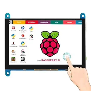 REES52 HDMI TFT LCD Display Monitor 7 inch 1024X600 HD Screen Touch Function Raspberry Pi B+/2B Raspberry Pi 3B,Raspberry Pi 4