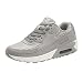 Produktbild Saihui Damen Schnürschuhe Bequem Turnschuhe Mesh Air Laufschuhe Fitnessschuhe Atmungsaktiv Running Bequem Sneakers Straßenlaufschuhe (EU:40, Grau)