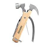 🛠️ Verschenken mit Qualität: Die 10 verschiedenen Werkzeuge machen diesen praktischen Helfer zu DEM Werkzeug für Hobbyhandwerker. Mit Hammer, Zange, Schraubendreher, Flaschenöffner, Säge und vielen weiteren Tools ist man(n) perfekt für jedes Problem gewappnet.