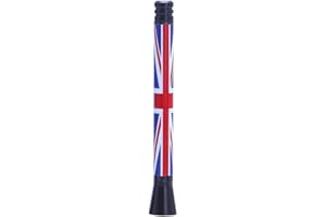 Xuniu Antenne Courte de Drapeau du Royaume-Uni Union Jack pour Mini Cooper S Countryman R55 R56 R60