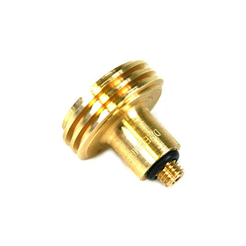 Drehmeister Adaptateur de réservoir Acme 10 MM / M10 - Court, Laiton - GPL