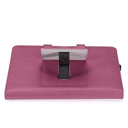 MoKo Abnehmbare Wireless Bluetooth Tastatur Drahtlose QWERTY Keyboard mit PU Leder Tasche Schutzhülle Ledertasche Lederhülle Hülle Case für Samsung Galaxy Tab S 10.5-Zoll Tablet,Lila - 9