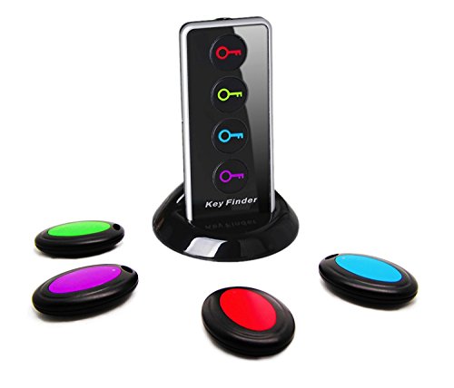 CITTATREND Localisateur Objets Clés Key Finder (Chercheur de Clefs) 1 Émetteur + 4 Récepteur
