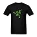 Produktbild Herren's Razer Snake Game Logo Short Sleeves T-Shirt S Large