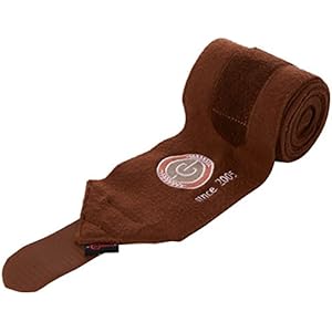 Covalliero Fleece Collection F/S17, 4 Stück Bandage, Brown, Uni