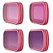 Produktbild iVansa PGYTECH 4 Stück ND8/PL ND16/PL ND32/PL ND64/PL Filter Satz Professionel Wasserdicht Verlauffilter für DJI OSMO Pocket (ND8/PL ND16/PL ND32/PL ND64/PL)