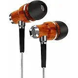 TAGG Symphony X-150 In-Ear Headphones with Mic || Earphones Handcrafted with Genuine Wood