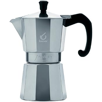 Macchina Da Caff&egrave; Greca Hogar Ideal 6 Tazze &ndash; In Alluminio &ndash; Moka Per Espresso In 5 Minuti