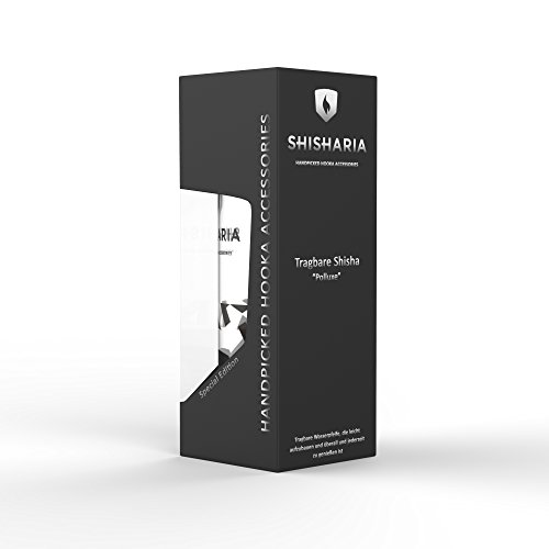Shisharia® | Premium Shisha to Go Polluxe für unterwegs inkl. Zubehör - 5