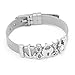 Produktbild GDSGDSSL Armbänder DIY Schmuck Geschenk Mode Edelstahl Mesh Schutz Armband Frauen Schmuck Armband