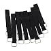 Baoblae 20 Pieces Reusable Cable Ties Black Nylon Straps Fastening Tape wth Buckle RS.435.00