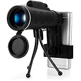 TriLine Telefon Kamera D&uuml;rb&uuml;n 40X Zoom Monok&uuml;ler HD El Teleskopu