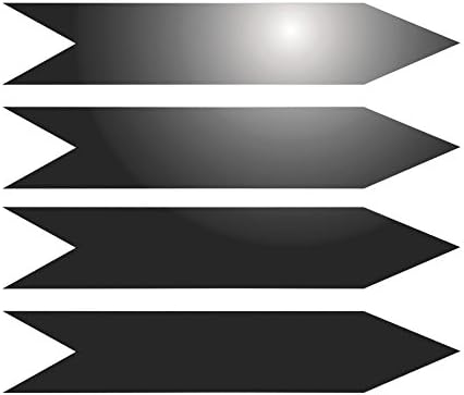 4x Hurtle Reflective Reflective Tape for Marking 28x5 cm – brown