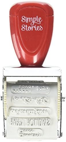 Classic Christmas Roller Stamp, Multi-Colour