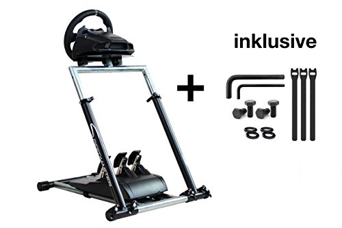 Preisvergleich Produktbild SPEEDMASTER ® Wheelstand - Lenkrad Halterung Massiv - Wheel Stand - Schwarz - Logitech G29 G920 G25 G27, Thrustmaster T500 , Fanatec Elite Clubsport