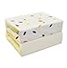 Cuddles Collection Floating Leaves on Crib Sheets (Cream, Pack of 2)