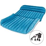 ★ Super bequem: Geflockte SUV Matratze aus hochwertigem PVC, zertifiziert von CE RoHs. Das innere Polymer ist umweltfreundliches PVC, superweich und reißfest und bietet den idealen Schlafkomfort.