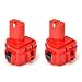 Produktbild 2 X Masione Makita 12V Werkzeug Akku Ersatzakku für  Makita 1220,1222, 192598-2, 192681-5, 193981-6, 638347-8, 638347-8-2, Bohrschrauber pa12,6271DWAE Wireless-kompatibel mit Makita 6213D 6217D 6271D 6313D 6835D 6916D 8413D ML120