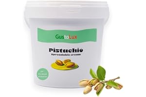GUSTOLUX Pistaziencreme 1kg aus Sizilien für Dubai Schokolade Streichcreme Brotaufstrich 20%