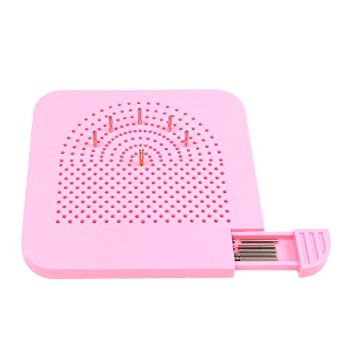 Quilling Paper Strips Rolling Paper Art Hand Made Tools Pink Husking board Wrapped Tray withing Pins Store Box