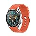 Produktbild Upxiang für Huawei Watch GT/Watch GT Active 46mm/Honor Magic Armband Silikon Sportband Einfarbig Wrist Band Strap Ersetze Uhrenarmband